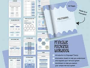 Printable Polyvagal Workbook - Etsy