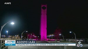 Monumento do Marco Zero do Equador, em Macapá, ganha nova iluminação no Agosto Lilás