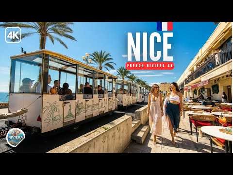 Nice, France 4K Walking Tour 🇫🇷 | Old Town and Beach Walk | Best City in the French Riviera