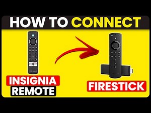 How To Connect Insignia Remote To Firestick (How To Pair Insignia Remote With Firestick)