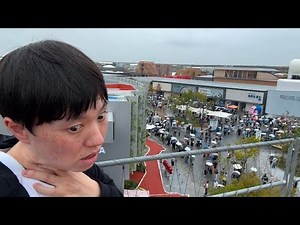 I suddenly got to go to the Osaka Expo, which was supposed to be over, so I spent 20,000 yen on a...