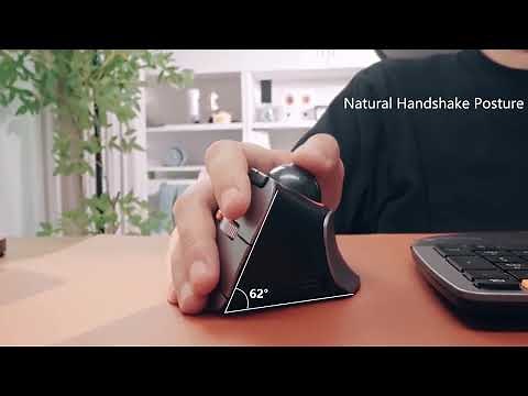 ProtoArc EM05 Wireless Trackball Mouse: Ergonomic Excellence! 🌟