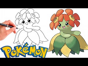 How To Draw BELLOSSOM POKEMON #182 | Generation 2