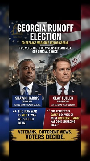 Georgia Runoff Election: Harris vs Fuller Clash Over Iran War | MTG Replacement Showdown