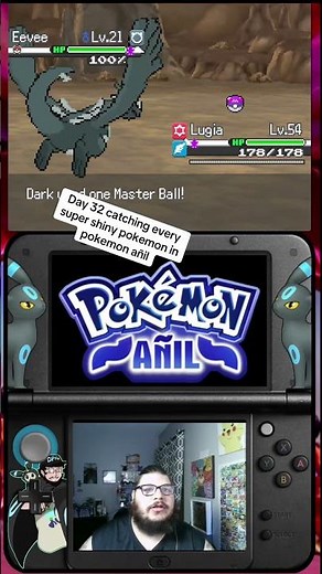 Day 32 catching every super shiny in pokemon añil #pokemon #pokémonañil