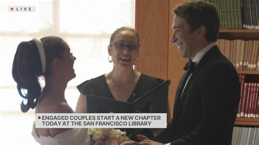 Couples tie the knot at the SF Public Library | Haystack News