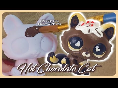 Hot Chocolate Cat | LPS custom