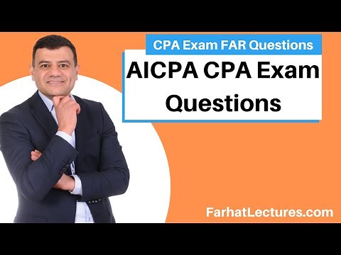 AICPA CPA Exam Questions: FAR