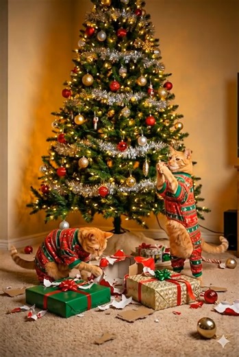 This Is What Christmas Looks Like for Cats | Bloop Bleep