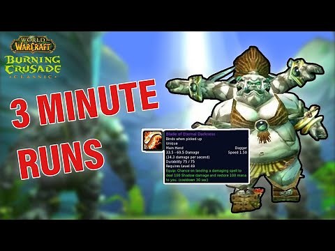 WOTLK Classic - How to farm Blade of Eternal Darkness in 3 minutes or less with any talents!