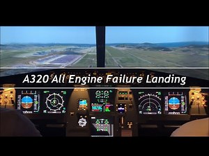 [Flight Scenario] A320 All engine failure landing.