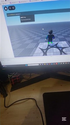 működő announce command