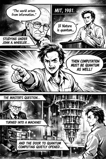 7th May, 1981 “if nature is quantum, then computation must be quantum as well.”