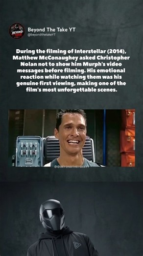 During Interstellar (2014), Matthew McConaughey Didn't See This Scene Until Cameras Rolled