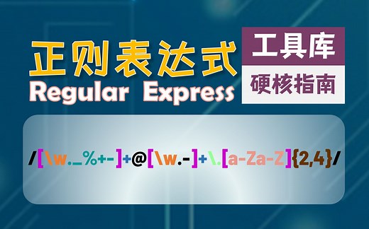 【双语字幕 资料下载】1小时掌握Python正则表达式的所有技巧！这些实用技巧可以极大加速你的查找过程~<技能提升系列>