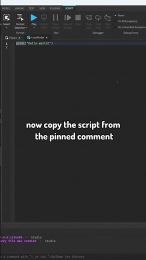 How to make a shift to sprint/run system in Roblox Studio #shorts #roblox #robloxstudio #tutorial