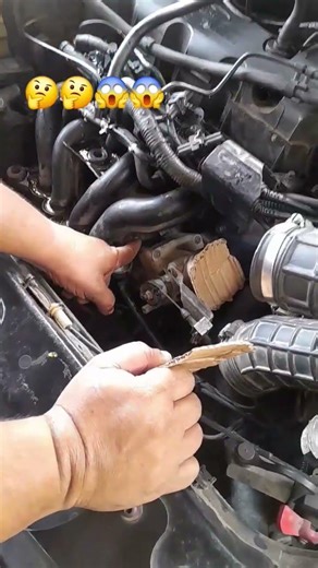 😱 #mecanica #motor #cabeçote entrada de ar falso problemas