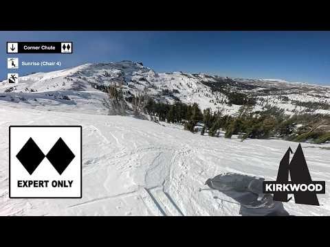Corner Chute - Kirkwood (4/3/2026) [4K]