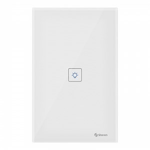 Apagador Wi-Fi* touch - Iluminación inteligente para ca