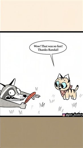 Pixie and Brutus | Randall to the Rescue 😂 | Pet Foolery Funny Comic Dub #comicdub #comics #funny