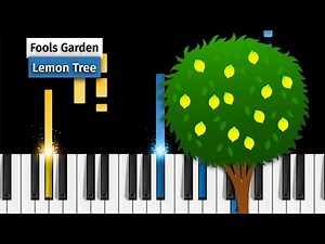 Fools Garden - Lemon Tree - Piano Tutorial