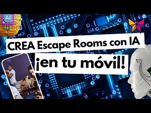 🧠✨ ¡Crea tu propio ESCAPE ROOM con Inteligencia Artificial desde tu móvil! 📱🔐