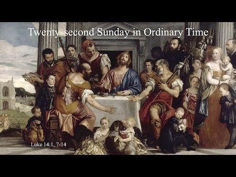 Twenty-second Sunday in Ordinary Time - August 31, 2025 - 11:00am Mass
