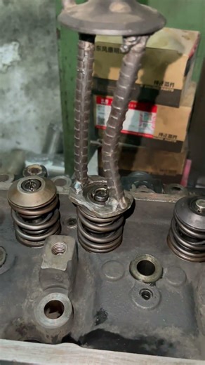 Valve Lower Spring fitting #engineering #valve