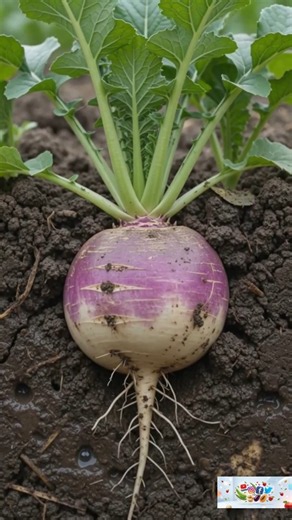 Turnip Life Cycle Nature's Amazing Journey 🍠 #TurnipLifeCycle #NatureTimelapse #PlantLifeCycle