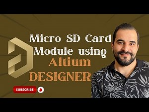 Micro SD Card Module using Altium