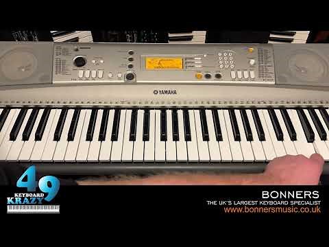 Yamaha PSR-E313 Keyboard - Tutorial