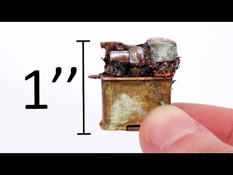 Restoring Worlds Smallest Lighter - Vintage Lighter Restoration & Repair