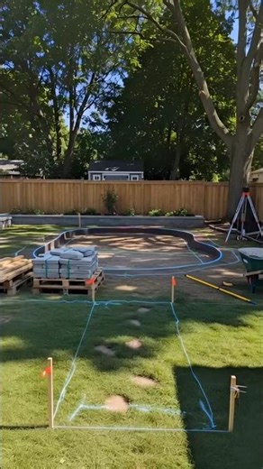 Amazing Backyard Swimming Pool🌅🏖️ Slide | Garden Pool Ideas