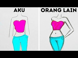 CARA MENGGAMBAR SEPERTI AHLINYA || Tutorial dan Tips Menggambar Mudah