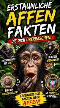 Die faszinierendsten Fakten über Affen
