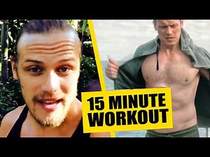 Sam Heughan's Gym Session - For Your Eyes Only 😜