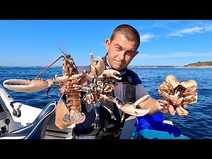 Hauling the FishLocker Lobster Pots - Crabs and Lobsters in the Sun | The Fish Locker
