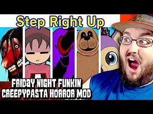 Friday Night Funkin' FNF Step Right Up: Adventure Isle | FNF CREEPYPASTA HORROR MOD REACTION!!!