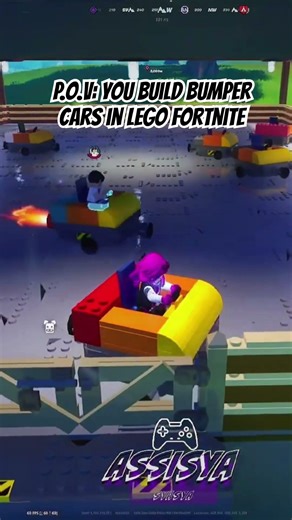 BUMPERS CARS:I KNOW y’all are gonna try tag someone who needs to see this #fortnite #xbox #fyp #lego