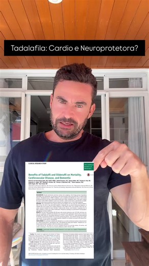 Dr. Samir Khalil on Instagram: "🚨 Tadalafila é neuro e cardioprotetora? ⚠️Associação ≠ causalidade: - Não há provas minimamente aceitáveis para afirmar que tadalafila é uma substância cardioprotetora até o momento. Um estudo observacional recente tem sido usado como uma “prova” inequívoca da ação neuro e cardioprotetora da tadalafila por muitas pessoas do meio fitness e do fisiculturismo, além de muitos médicos integrativos e de outras pseudo-especialidades O estudo em questão foi baseado em ba