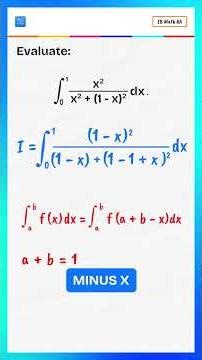 If You Learn This One Trick, Definite Integrals Become Easy Forever