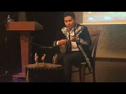 Orteke performance, Kazakh Museum of Folk Musical Instruments, Almaty mov
