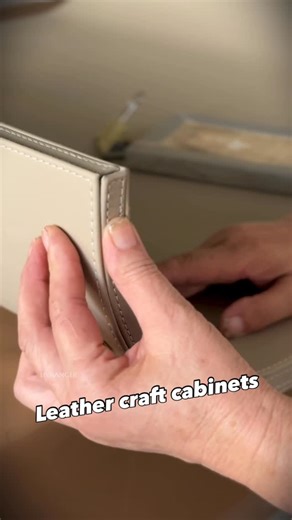 Livranger on Instagram: "How do we create that perfect curve? custom leather cabinet 🏭Factory direct price 📦35-45 days delivery 🏠We design We manufacture We install DM me for price list and free samples www.livranger.com WhatsApp:+1 (206) 387 3253 #customcabinets #customfurniture #luxurycabinets #customwardrobe #homerenovation #curvedfurniture #bespokefurnituredesign #cabinetmanufacturer"