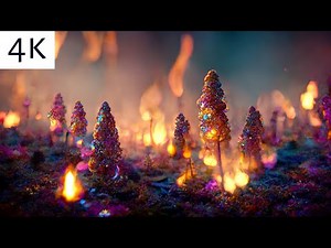 [4k] Magical Forest Background Video ( No Copyright No Watermark )