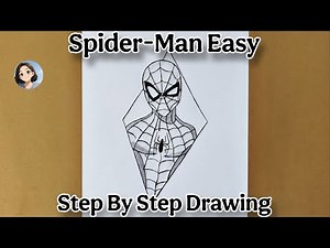 How To Draw Spider-Man Step-By-Step | Easy Spiderman Drawing For Beginners | How To Draw Like A Pro