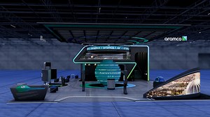 Aramco exhibition stand - ZIROX Designe