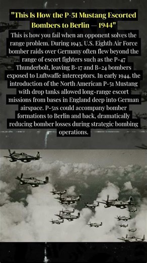 This Is How Long-Range Fighters Change Strategic Bombing