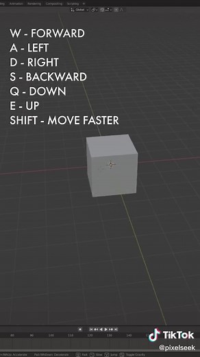 Blender Walk Mode Tutorial: Move Around with WASD