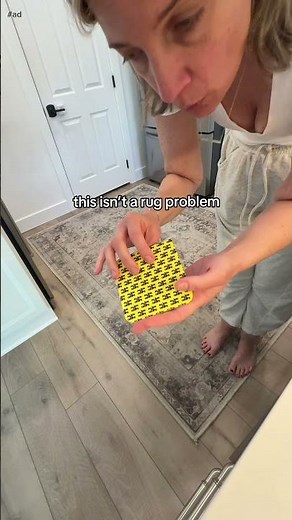 If your area rug keeps sliding or curling up, this is the easiest fix I’ve found