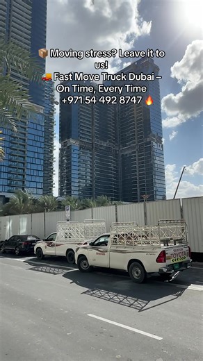 Fast Move Truck Dubai: Hassle-Free Moving Services